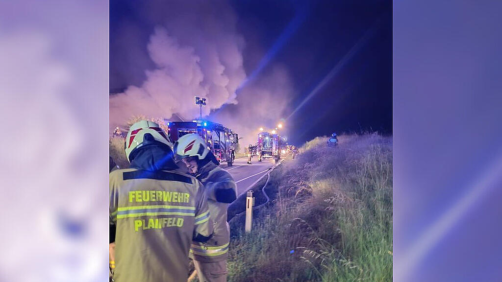 Garagenbrand in Thalgau