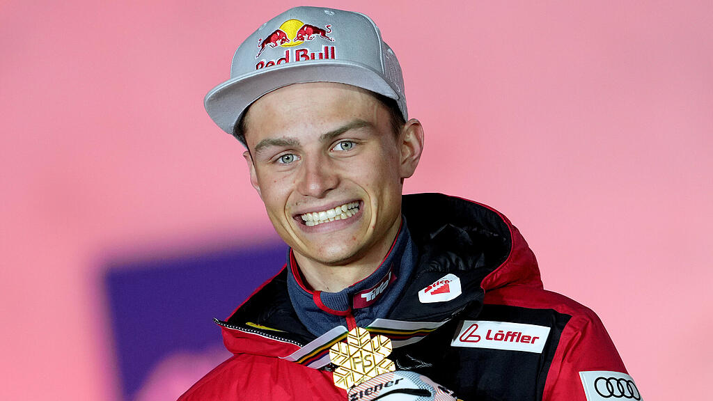 Johannes Lamparter, WM-Gold, Goldmedaille, Oberstdorf,