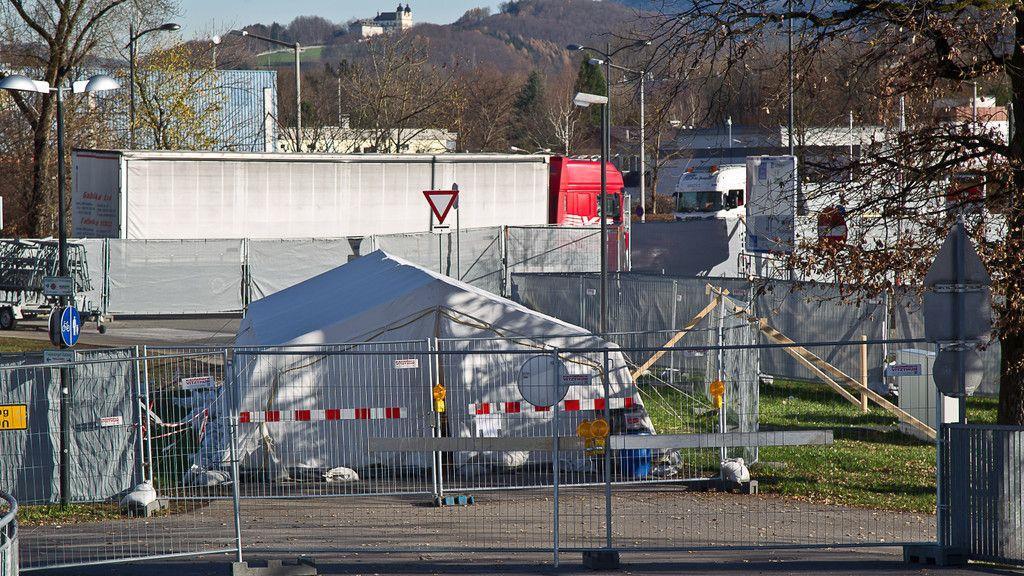 Momentane Entspannung am Grenzübergang Freilassing