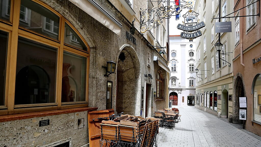 Vorbereitung auf Öffnung in Salzburg