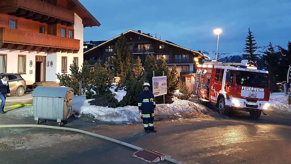 Brand in Heizungsanlage am Katschberg