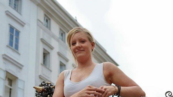Bilder vom Flashmob gegen Abschiebung