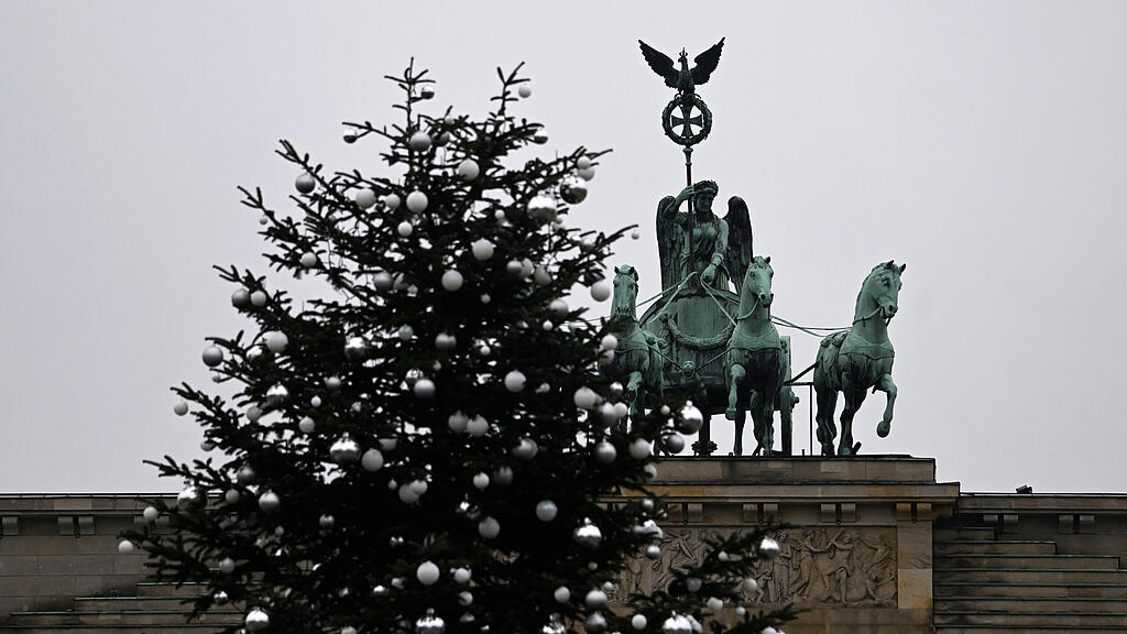Klimaaktivisten_Christbaum_Berlin