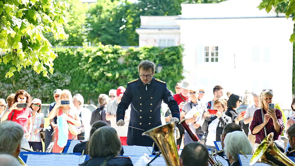Promenadenkonzert der Eisenbahner Musikkapelle Salzburg