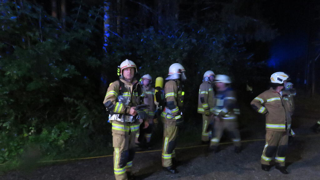 Brand Hütte Werfenweng