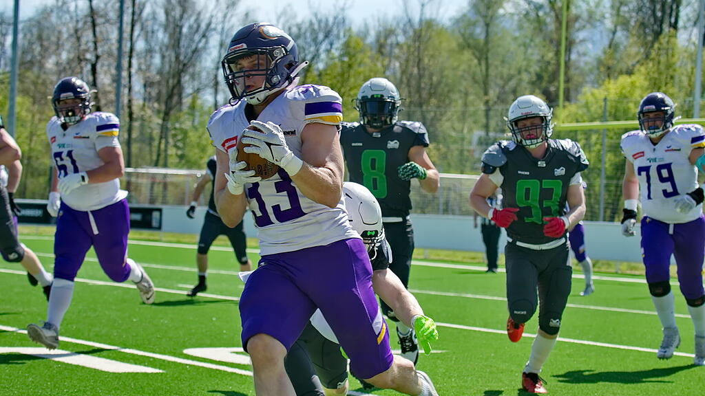 Football, Salzburg Ducks, Vienna Vikings