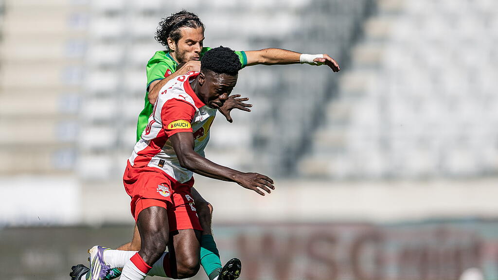 Edmund Baidoo gegen die WSG Tirol