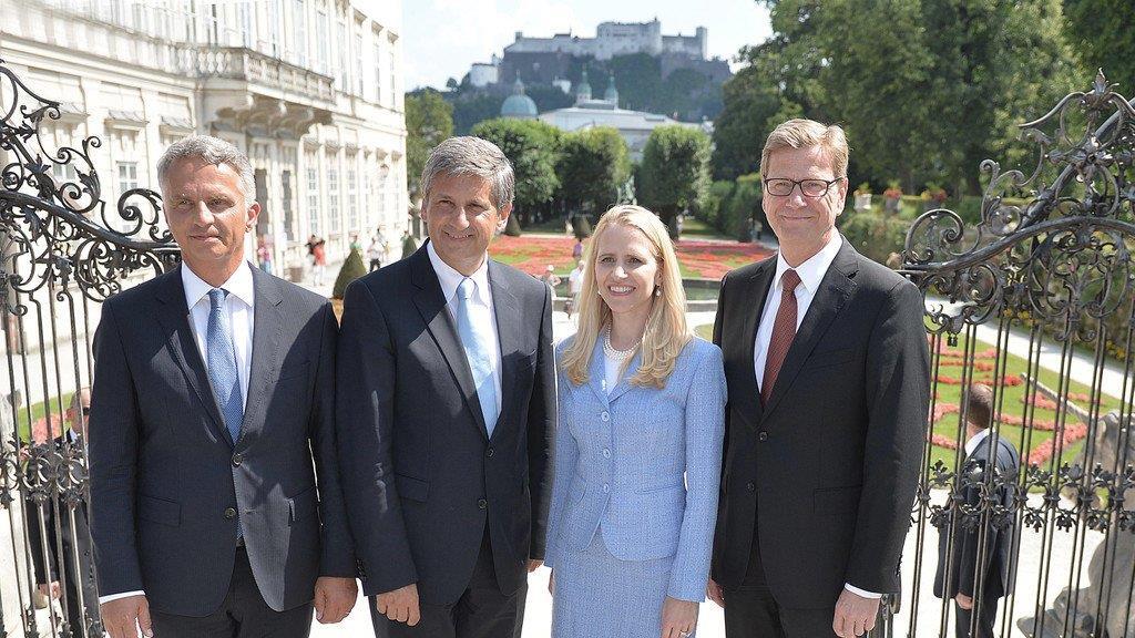 Außenminister-Treffen in Sbg II