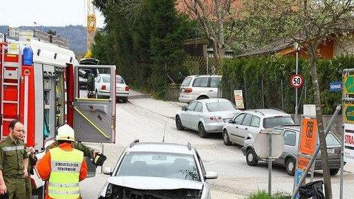 Crash in Elixhausen
