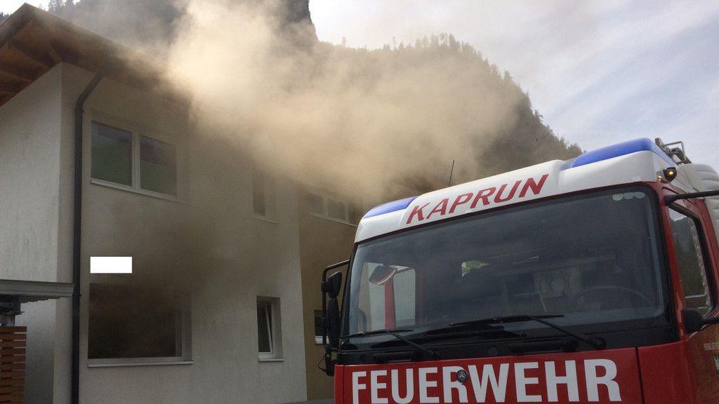 Brand in Kapruner Wohnung
