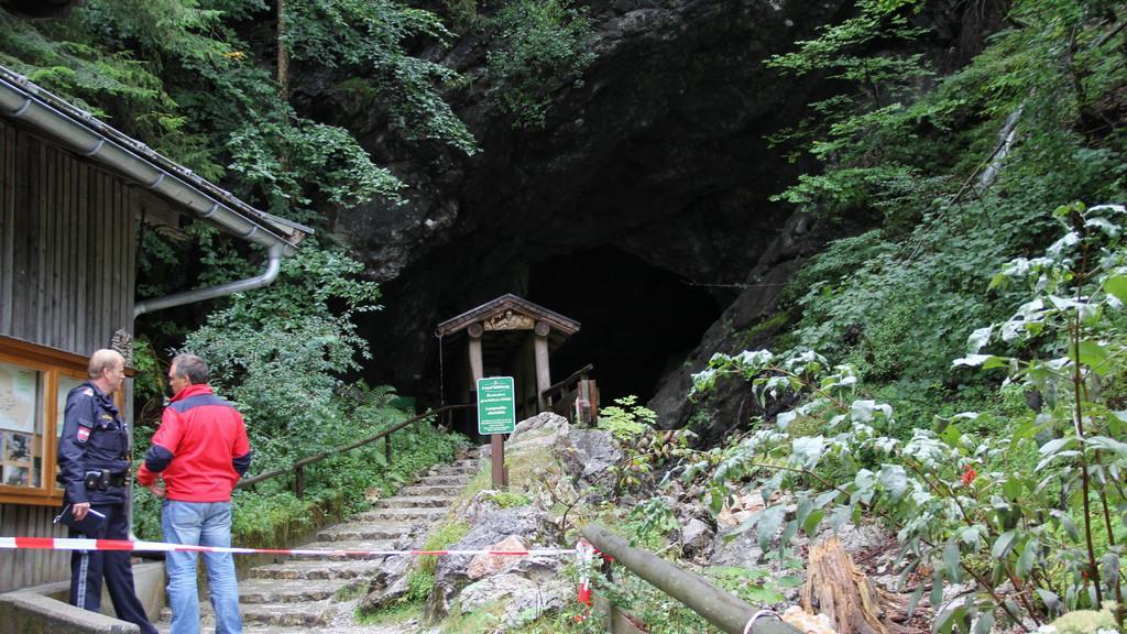 Einsatz in Lamprechtshöhle