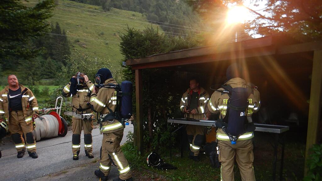 Sauna-Brand in Bad Hofgastein
