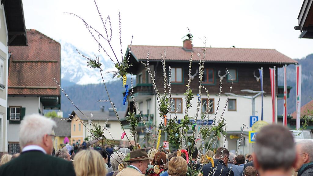 Palmsonntag in Puch