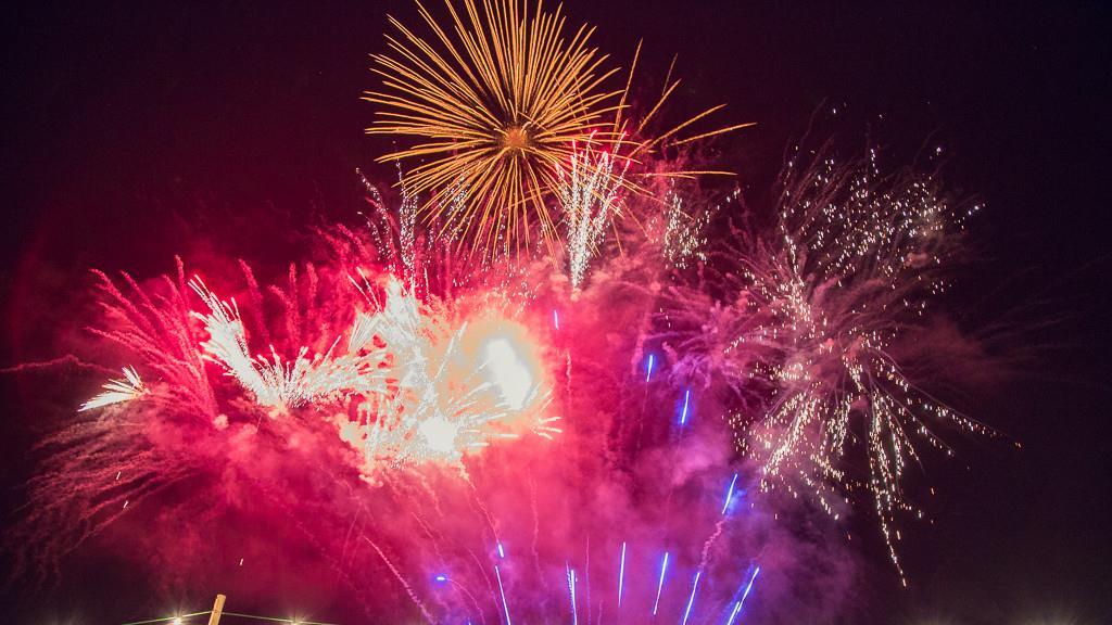 Feuerwerk Seefest Neumarkt