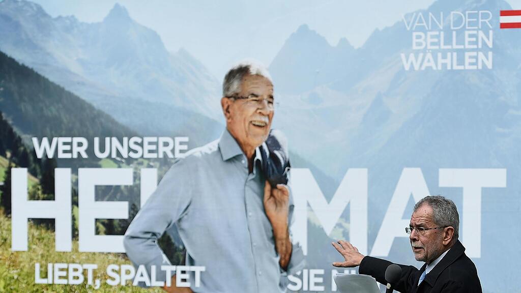 Van der Bellen setzt nun auf Heimat.