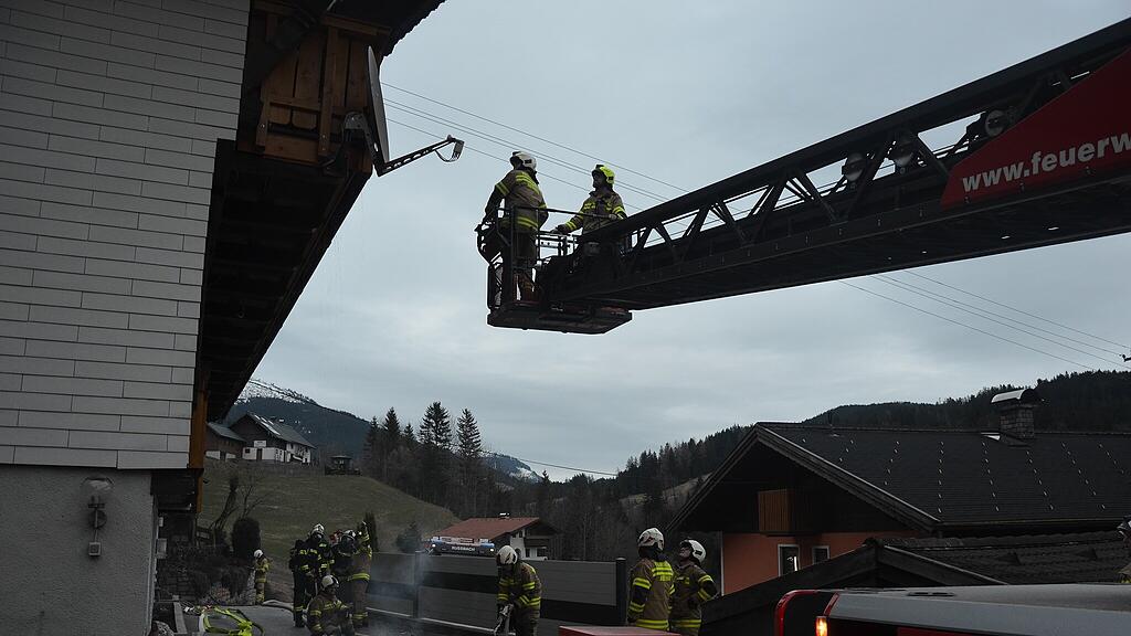 Wohnungsbrand in Russbach