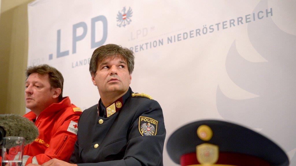 Bilder der Pressekonferenz in NÖ