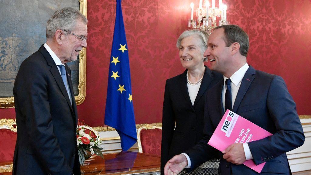 Strolz bei Bundespräsident Van der Bellen