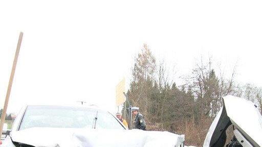 Crash auf der B20