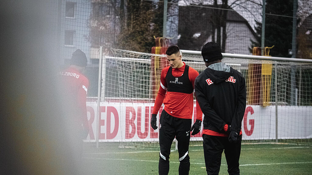 Red Bull Salzburg, Training, Sesko