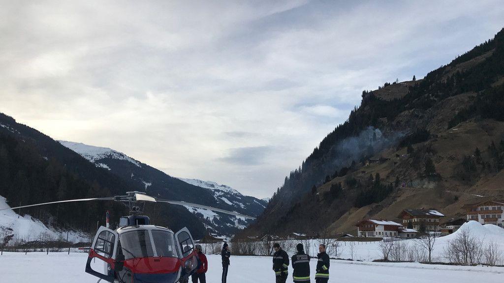 Flächenbrand Hüttschlag