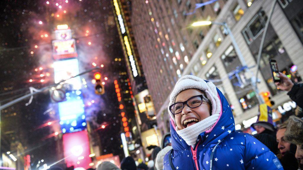 Silvester 2017 in New York