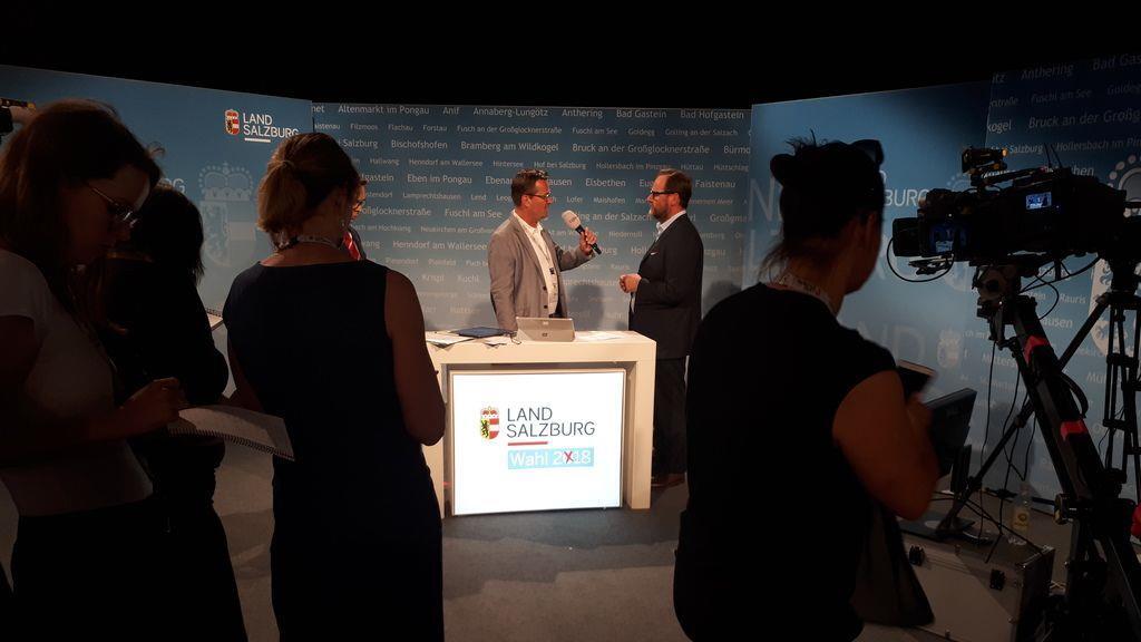 Landtagswahl: Volles Haus im Wahlzentrum