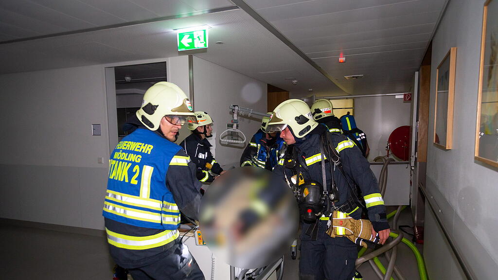 Tote bei Brand in LKH Mödling