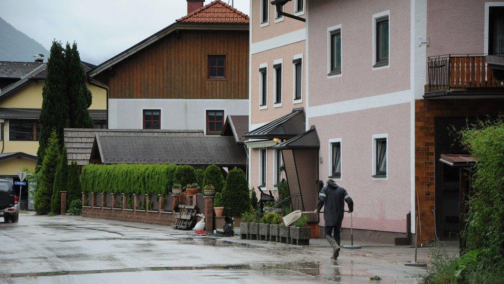 Hochwasser in Ebensee, II