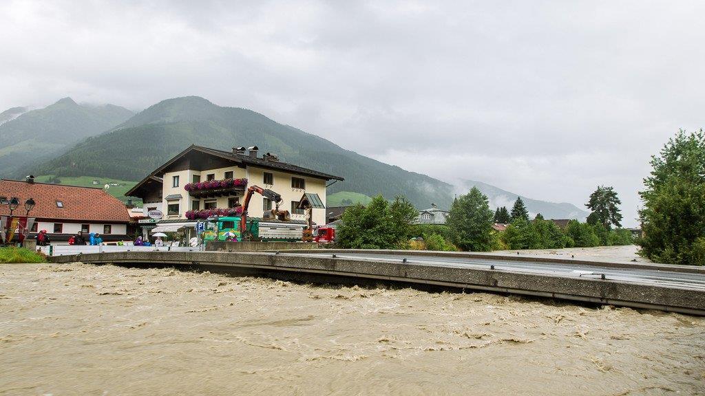 Hochwasser in Mittersill