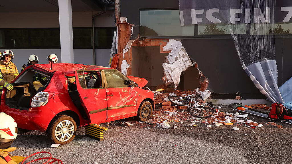 Feuerwehr-Übung in Elsbethen
