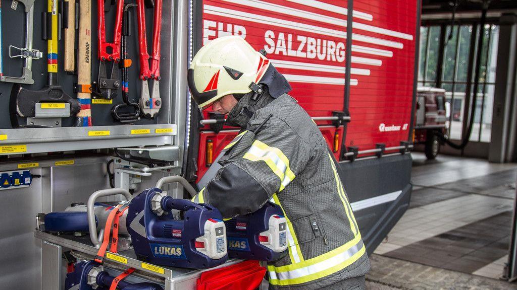 Schutzkleidung der Berufsfeuerwehr