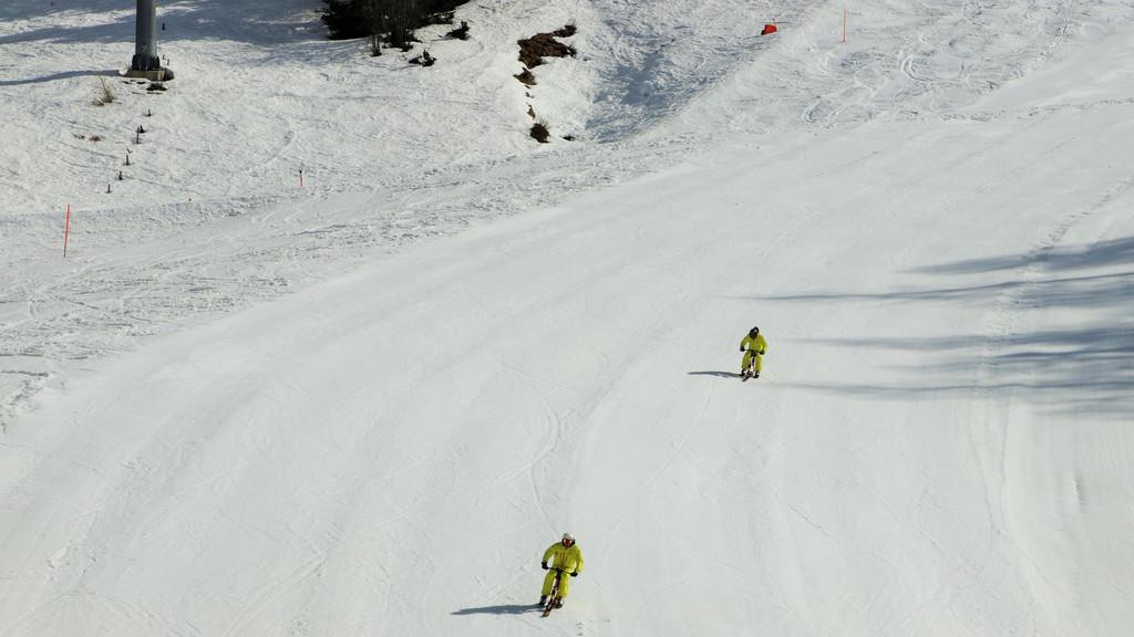 Snowbike-Rekordversuch in Obertauern