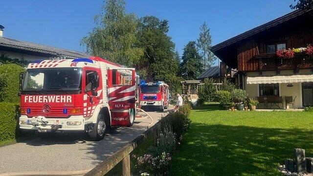 Küchenbrand in Sankt Gilgen