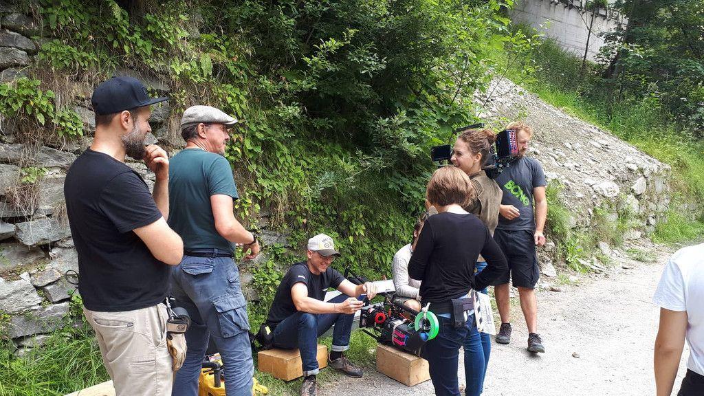 "Die Toten von Salzburg" in Bad Gastein: Dreh