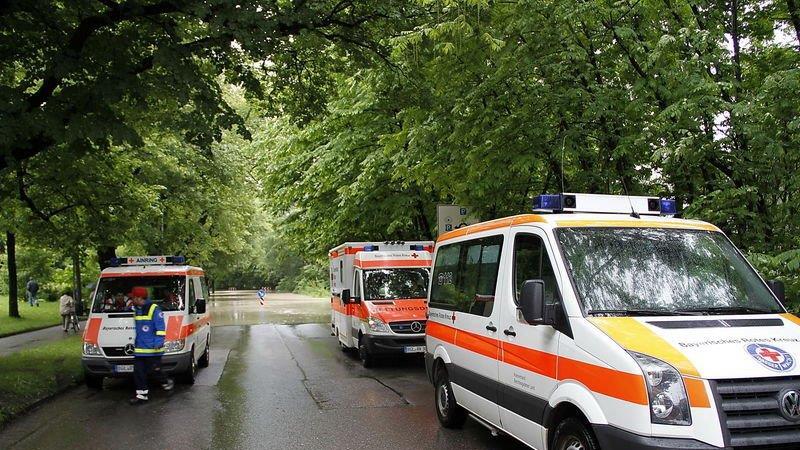 Evakuierung in Freilassing
