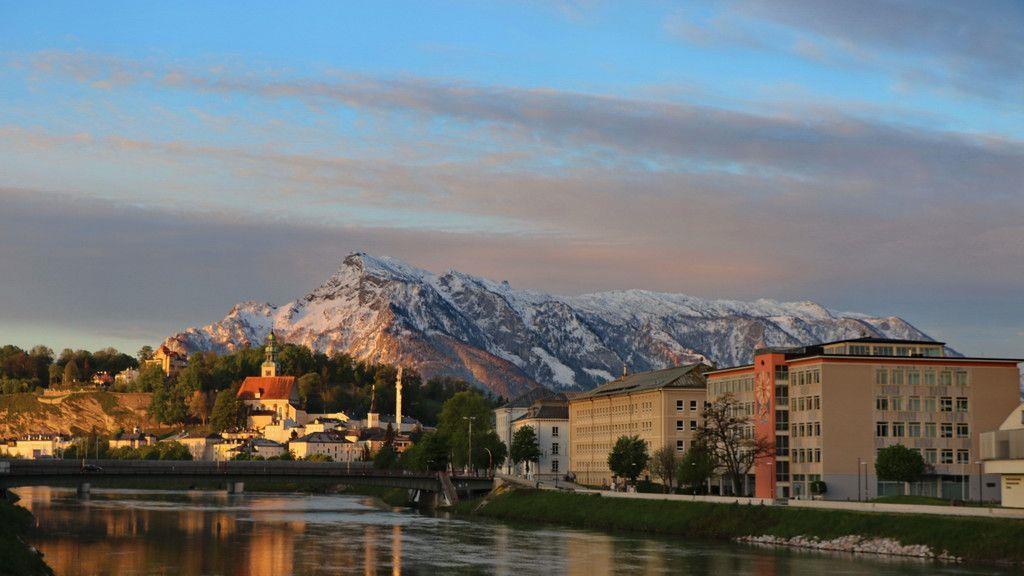 Sonniger Donnerstag in Salzburg