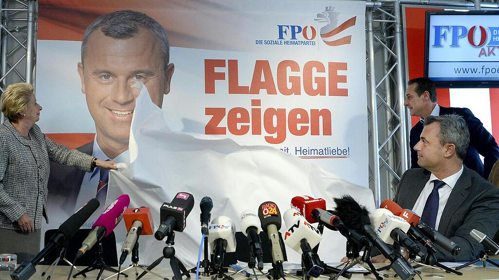 Norbert Hofer tritt für die FPÖ zur Wahl an.