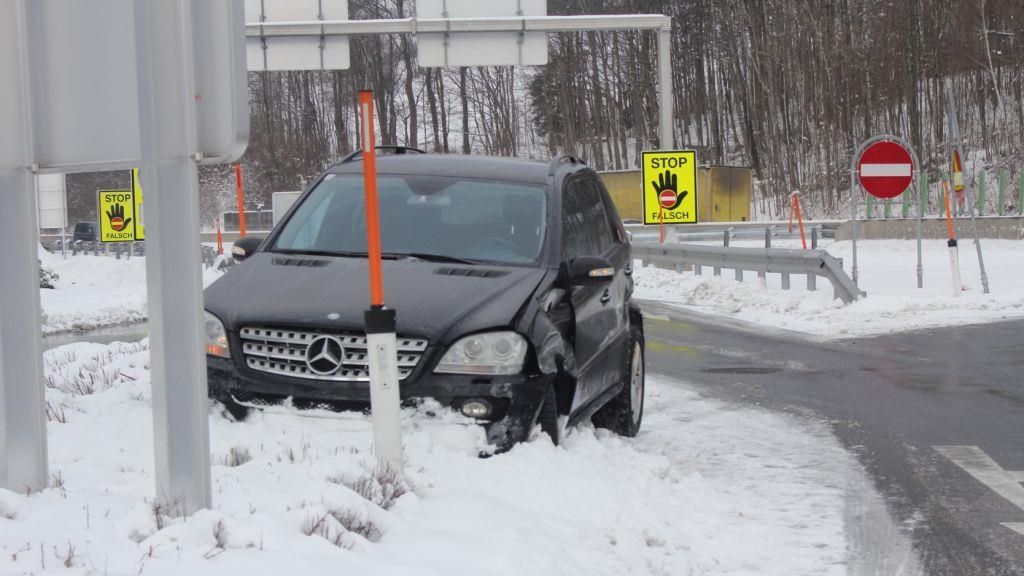 Mondsee: Bilder der Unfallstelle