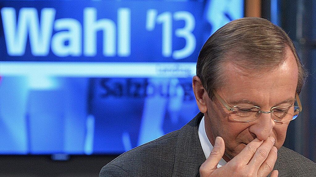 Salzburgs ÖVP-Chef Wildfried Haslauer zeigt sich mit dem Wahlergebnis in Tirol zufrieden.