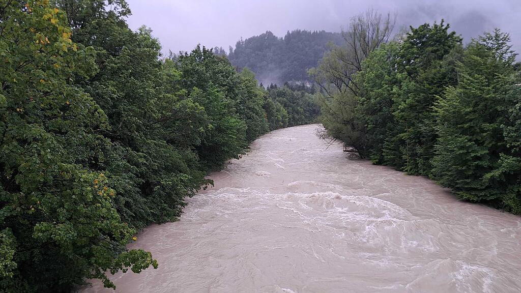 Pegelstand Königsseeache