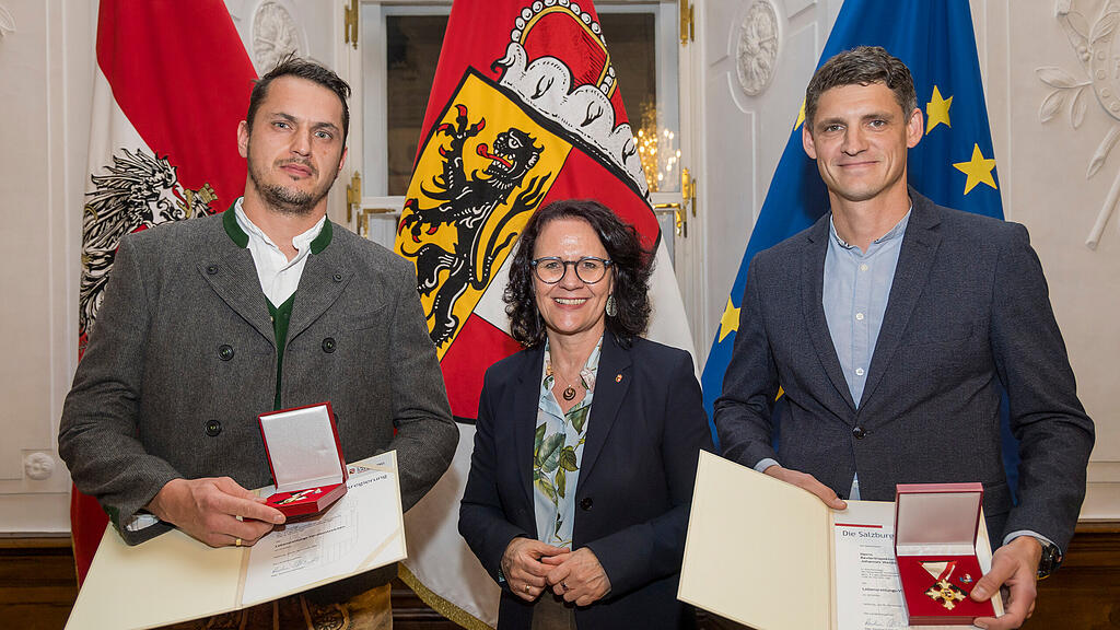 Land Salzburg zeichnet engagierte Personen aus
