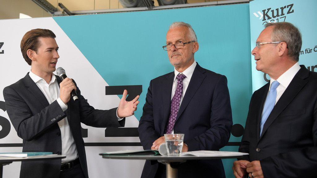 Bilder der Pressekonferenz