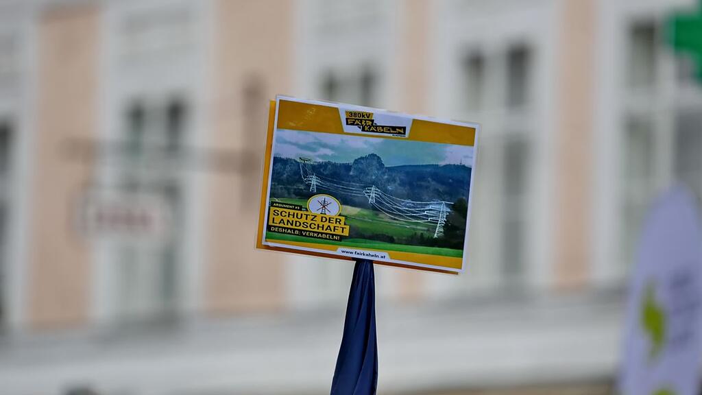 Salzburg fairantworten: Demo gegen Flächenverbrauch
