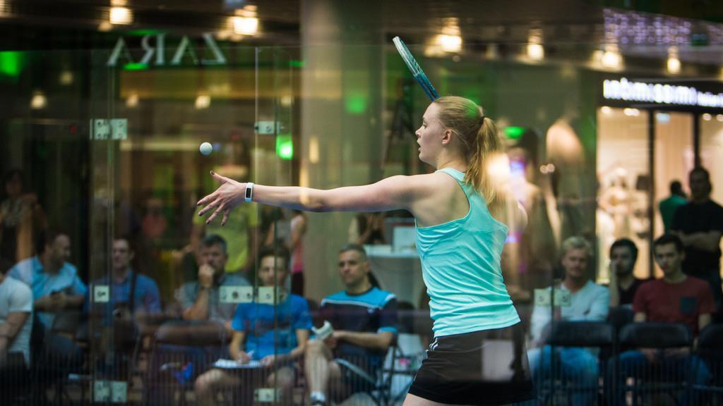 Squash im Europark