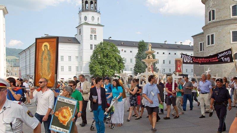1.000-Kreuze-Marsch der Abtreibungsgegner
