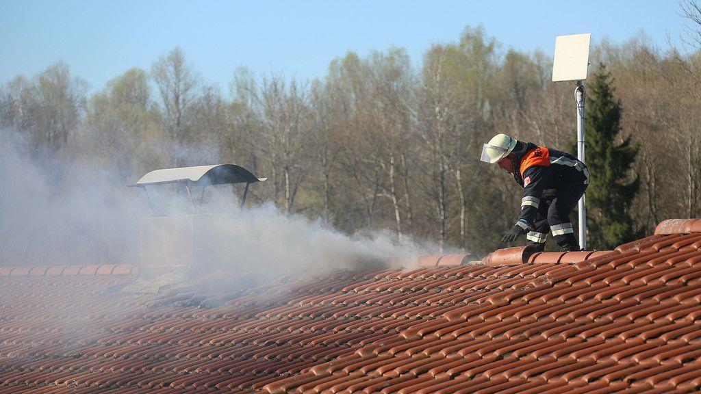 Dachstuhlbrand in Marzoll