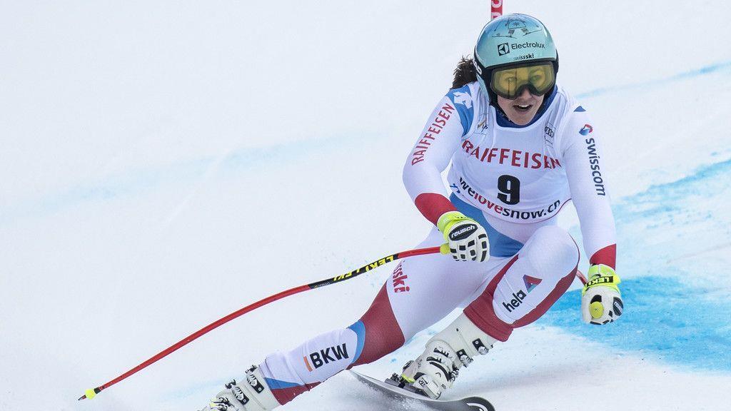 Alpine Kombination: Super-G in Lenzerheide