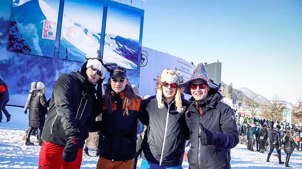 Die Stimmung beim 84. Hahnenkamm-Rennen!