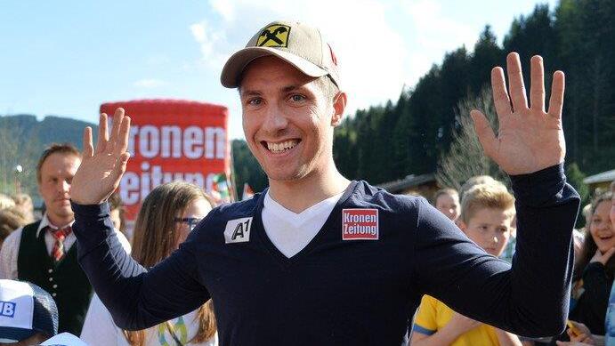 Hirscher-Empfang in Annaberg